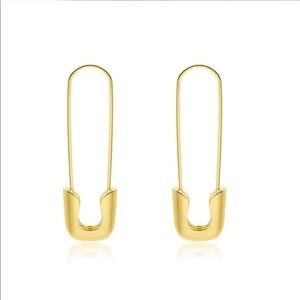 SOLD PIN EARRINGS - GOLD